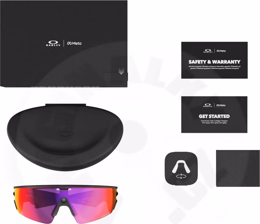 Meta Oakley Vanguard prizm road Lenses, black Frame
