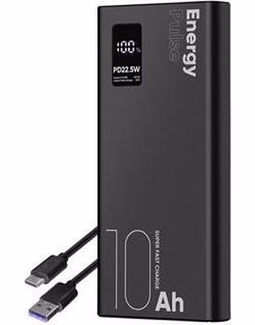 OBAL:ME EnergyPulse Powerbanka 10000mAh 22.5W Black