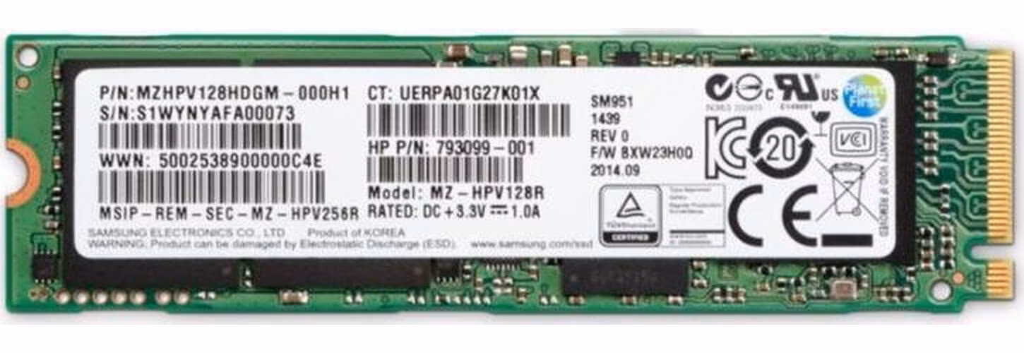 HP Z Turbo Drive 512GB TLC Z2 G4 SSD