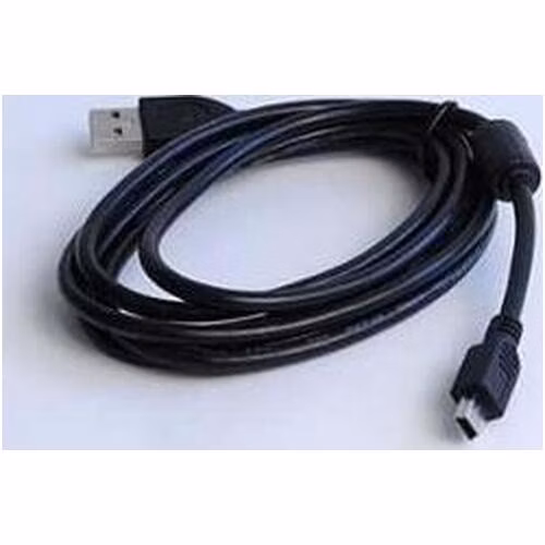 Kábel USB GEMBIRD 2.0 A-Mini B (5pin) kábel, HQ s feritovým jadrom, 1,8 m, čierny