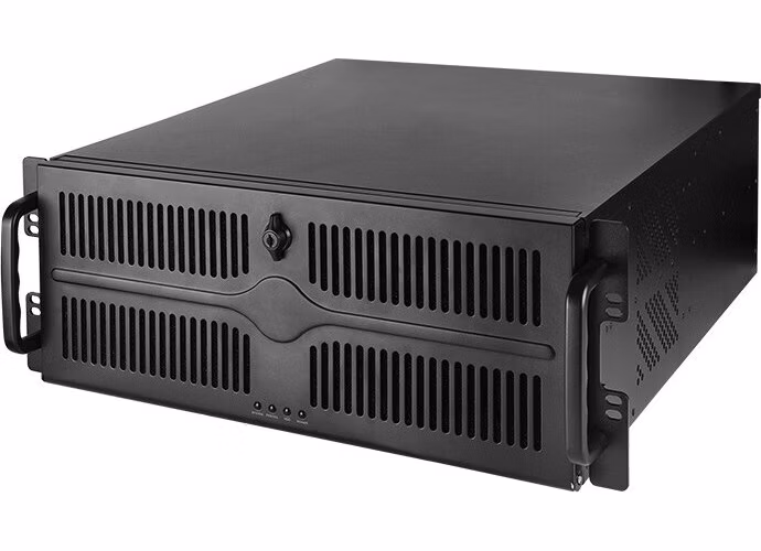 CHIEFTEC skříň Rackmount 4U ATX/mATX, UNC-409S-B-OP, bez zdroje, černá