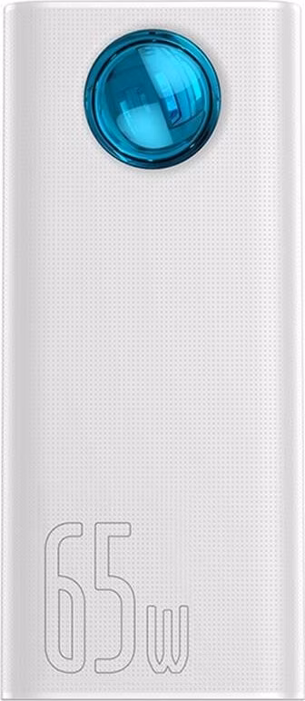 Baseus PPLG000102 Amblight Digital Display Powerbanka 30000mAh 65W White