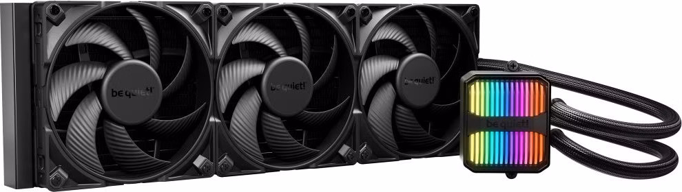 Be quiet! vodní chladič CPU Silent Loop 3 ARGB 420mm / 3x140mm PWM fan / Intel i AMD / černý