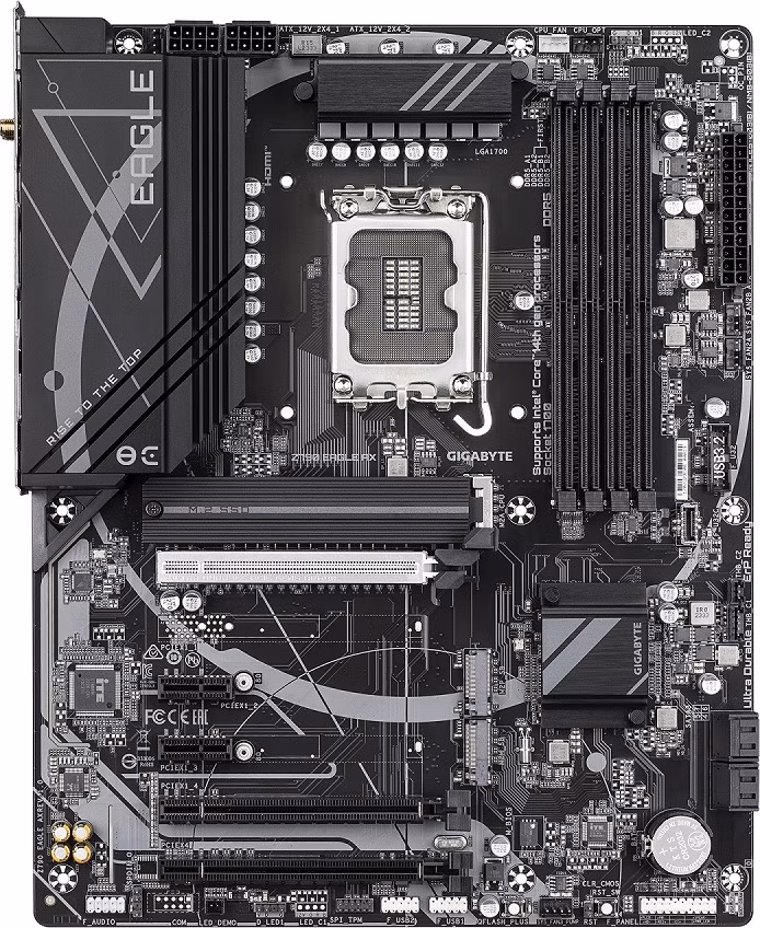 Gigabyte Z790 EAGLE AX, Intel Z790, LGA1700, 4xDDR5, ATX