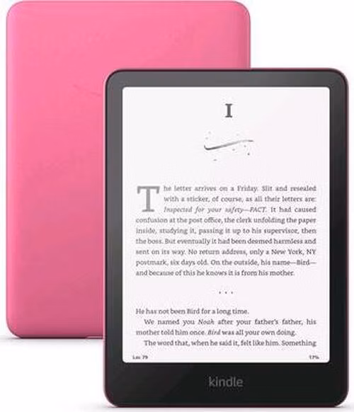 E-book Amazon Kindle Paperwhite 2024 (16 GB), maliny, s reklamou