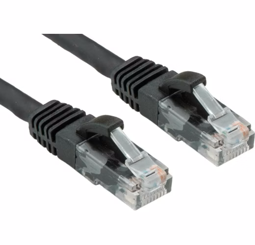 OXnet patch kábel Cat5E, UTP - 2m, čierny