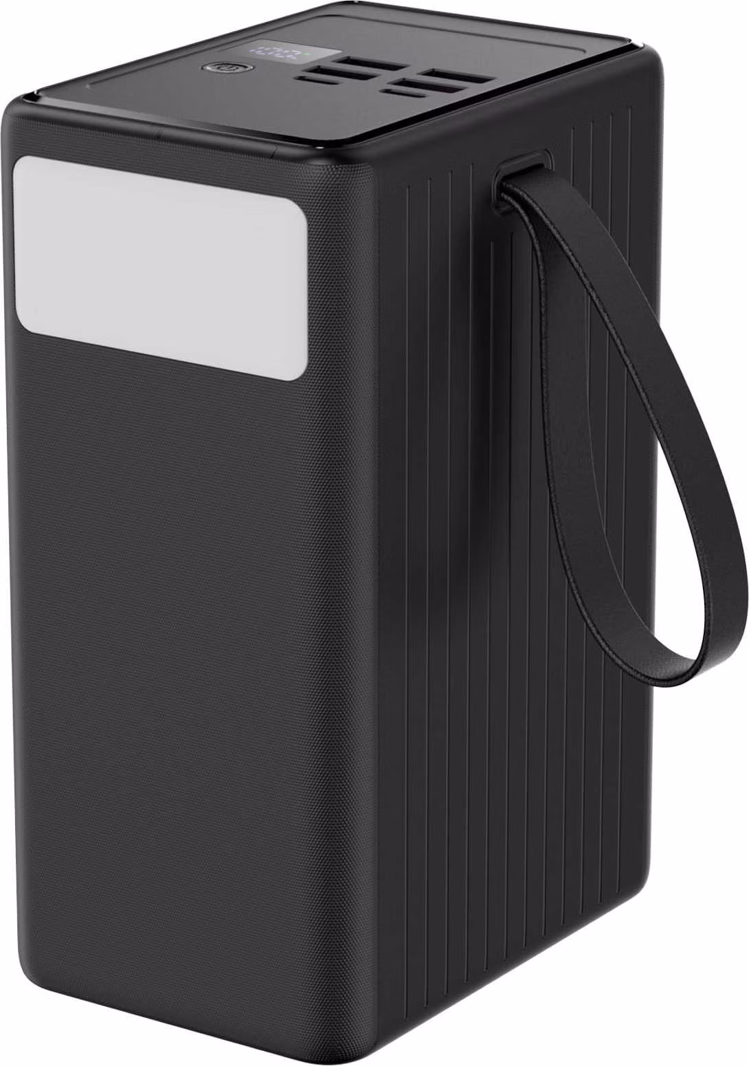 Platinet Powerbanka 80000 mAh 65W Power Delivery, 2xUSB-C, 4xUSB-A, kábel USB-C 1m, čierna