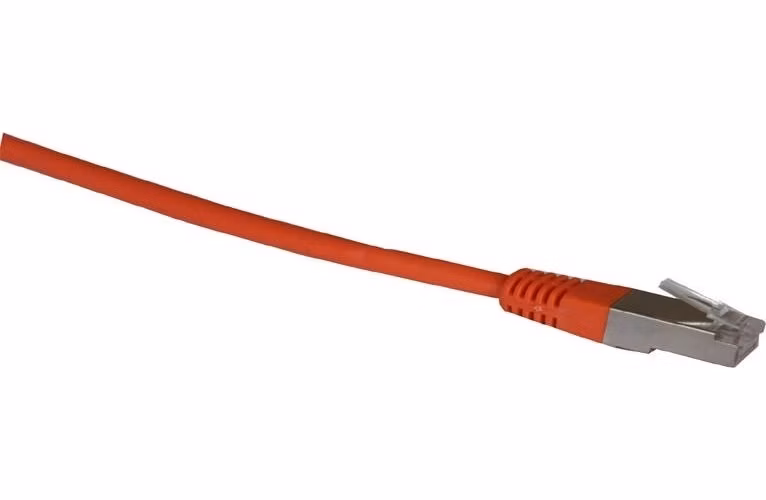 Patch cord FTP cat5e 0,25 oranžový