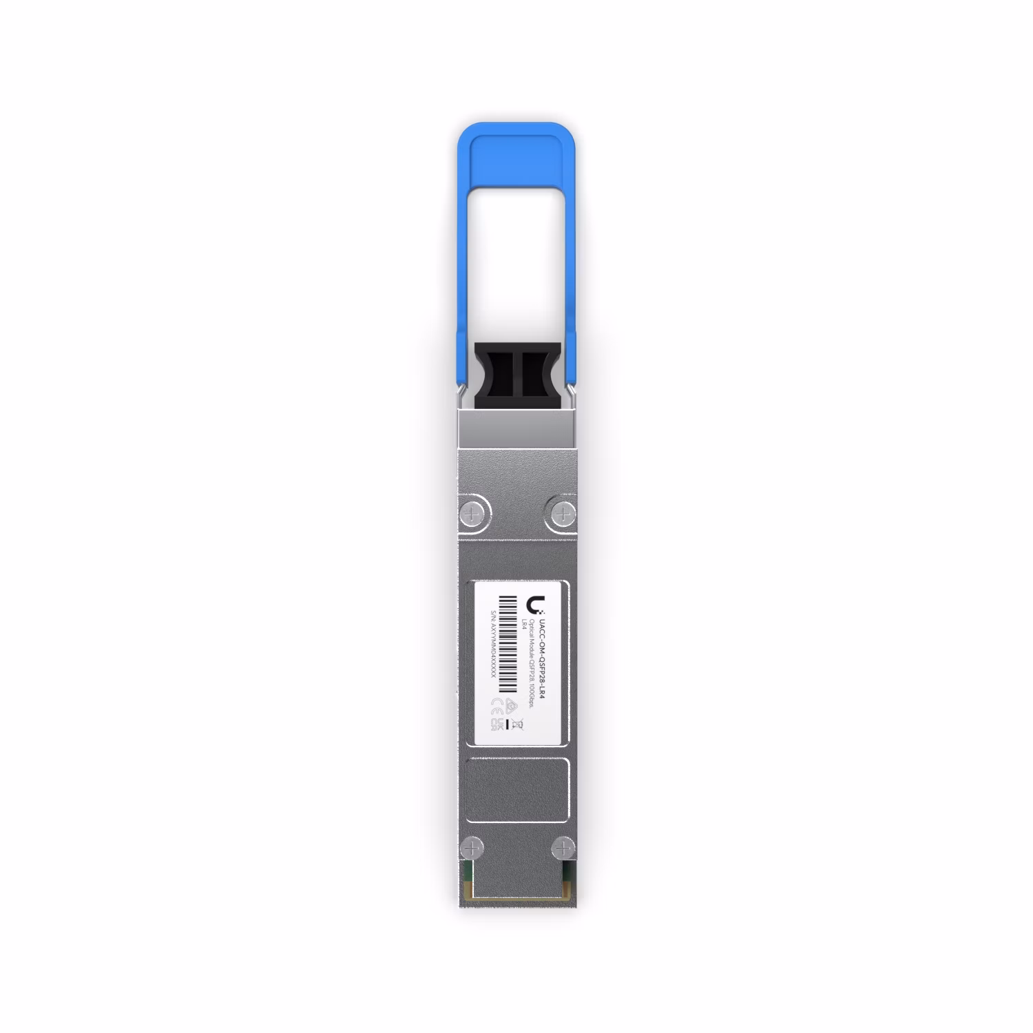 Ubiquiti 100G LR4 Single-Mode Optical Module - Single-mode optický modul QSFP28/QSFP+, 100 Gbit, 2x LC konektor, 10km