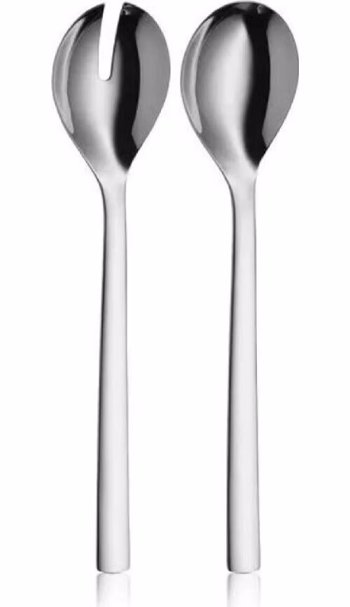 WMF Servírovací příbory na salát Nuova, nerezová ocel, 2ks, 30 cm