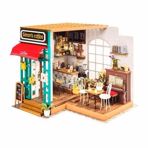 RoboTime miniatura domečku Kavárna