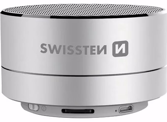 SW BLUETOOTH REPRODUKTOR i-METAL - STŘÍBRNÁ