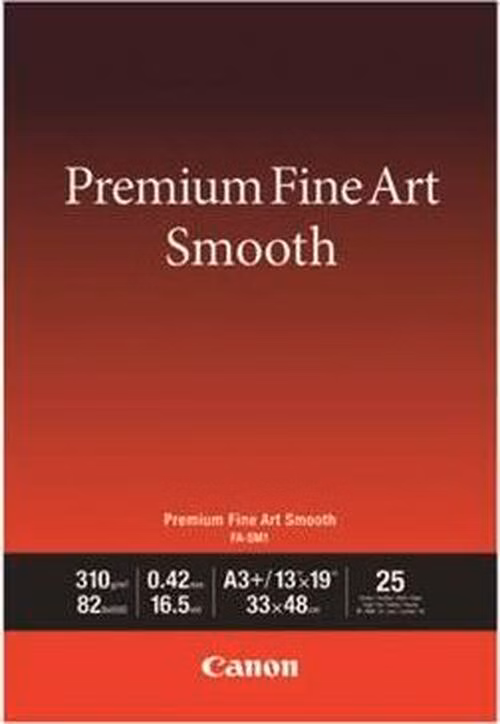 Canon fotopapír Premium FineArt Smooth A3+ 25 sheets