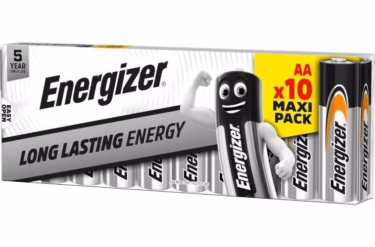 Energizer LR6/10 Everyday AA family 10pack Alkalické