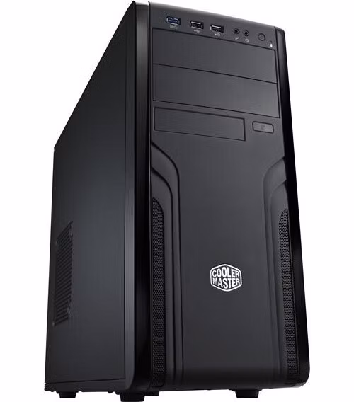 Cooler Master case Force 500, ATX, 1x 120mm Fan, Černá