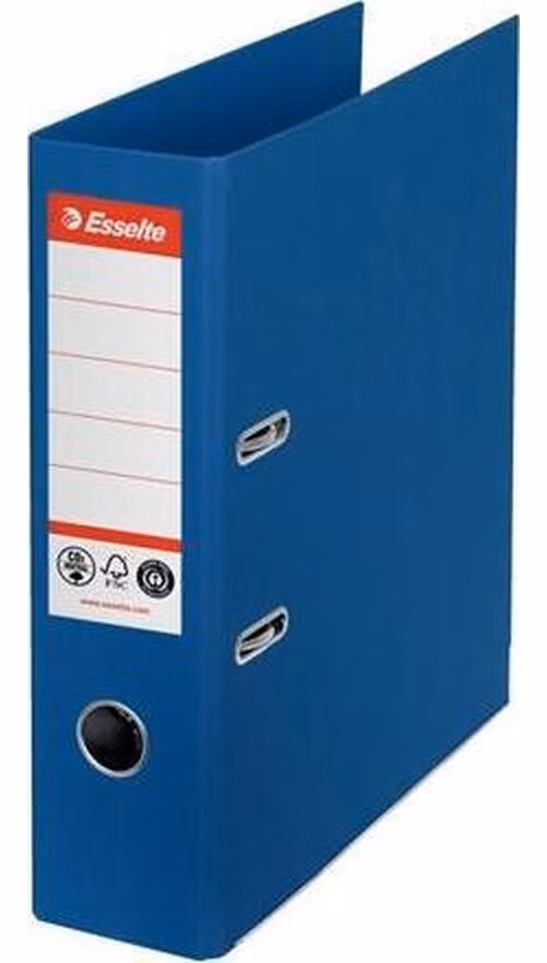 Esselte pákový pořadač No. 1 Co2 neutrální, 75 mm, modrá