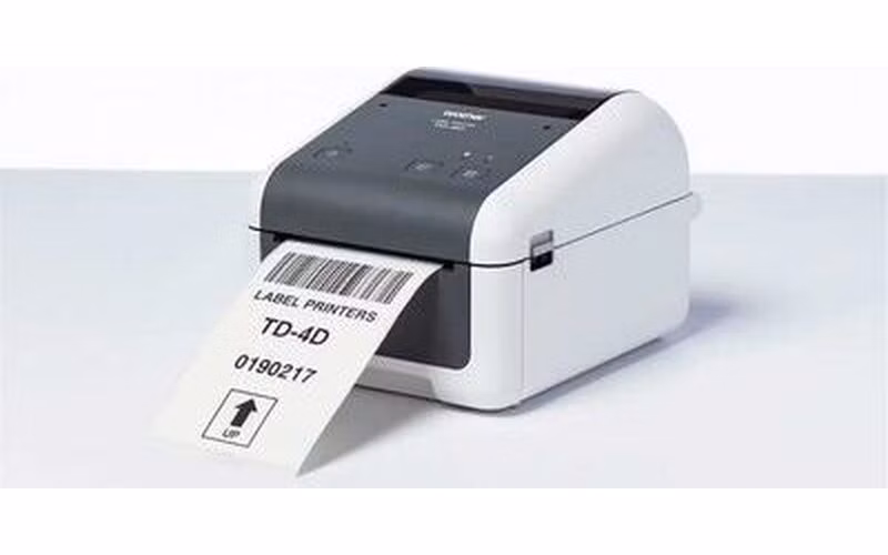 Brother TD-4210D (tiskárna štítků, 203 dpi, max šířka 104 mm), USB, RS232C