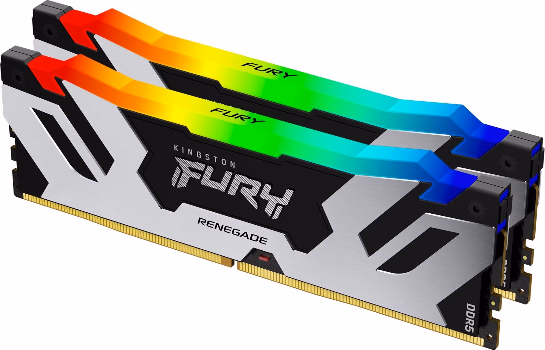 Kingston FURY Renegade/DDR5/32GB/6400MHz/CL32/2x16GB/RGB/Black/Silv