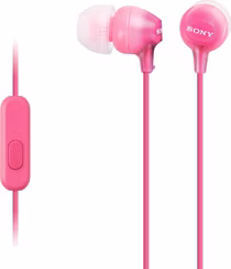 SONY MDR-EX15AP - Sluchátka do uší s mikrofonem - Pink