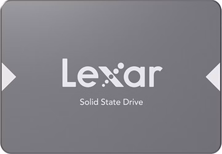 Lexar® 2TB NS100 2.5” SATA (6Gb/s) up to 550MB/s Read and 500 MB/s write