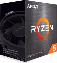 Procesor AMD RYZEN 5 5600X, 6-jadrový, 3.7 GHz (4.6 GHz Turbo), 35 MB cache (3+32), 65 W, socket AM4, Wraith Stealth