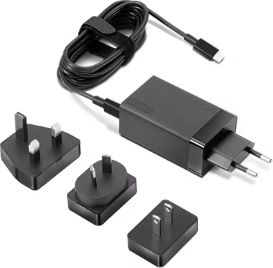 Lenovo adaptér ThinkPad 65W AC USB-C Travel (vyměnitelné koncovky pro zásuvky EU,USA,UK,AU)