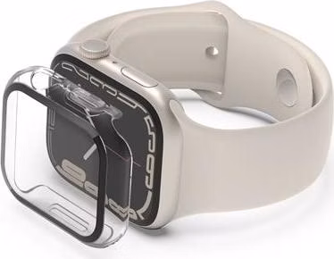 Belkin ochrana displeje ScreenForce 2v1 pro Apple Watch Série 4/5/6/SE/7/8/9, 40/41mm, průhledné