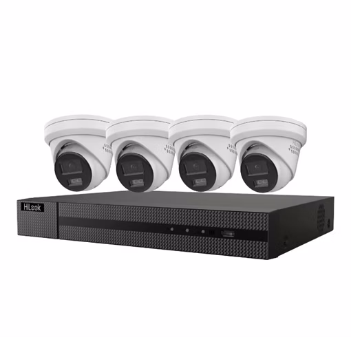 HiLook powered by Hikvision IK28P-460T/ Turret kamera KIT, 4 kamery/ rozlišení 6Mpix/ Smart Hybrid  Light