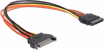 GEMBIRD Kabel SATA prodloužení napájení, 30cm