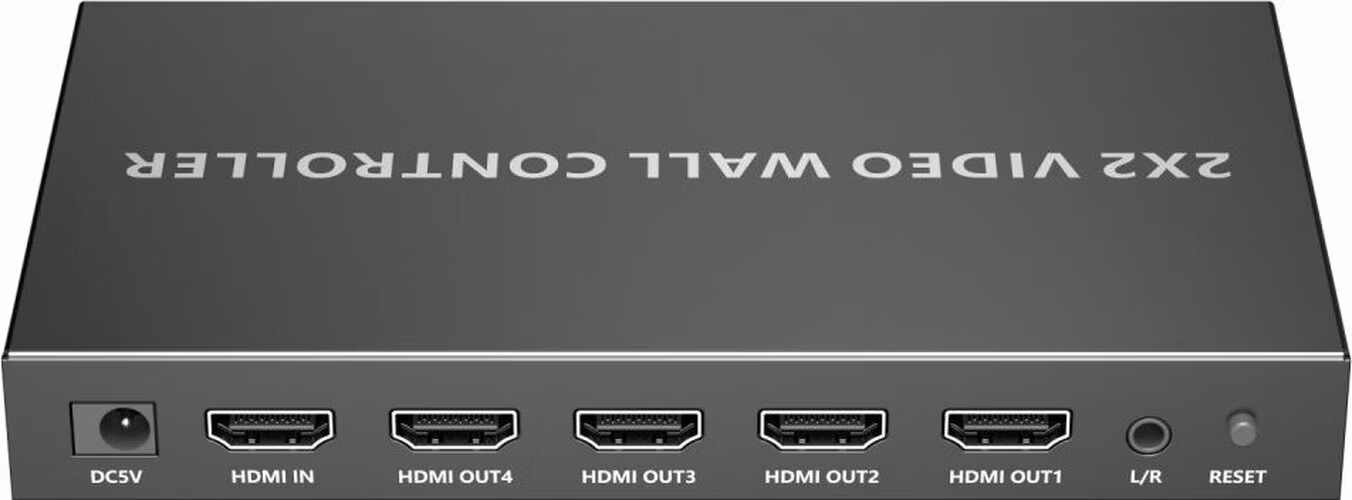 PremiumCord HDMI 1 vstup - 4 monitory, Video Wall controller, 8 zobrazovacích módů