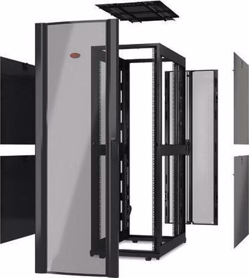 APC NetShelter SX 42UX600X1070 černý, bez boků a bez dveří
