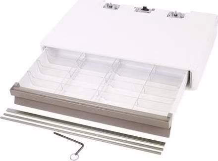 ERGOTRON CareFit™ Pro Single Drawer, dodatečný šuplík k vozíku Carefit