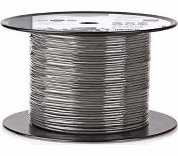 Nedis COTR15001GY100 - Vyvážený Audio Kabel | 2x (2x 0,16 mm2) | 100 m | Cívka | Šedá barva