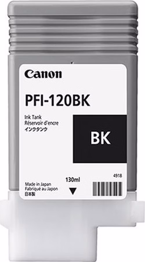 Canon cartridge PFI-120 Black (PFI120Bk)/Black/130ml
