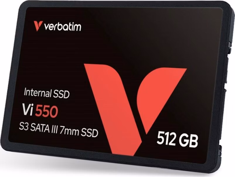 VERBATIM SSD Vi550 S3 512GB SATA III, 2.5” W 535/ R 560 MB/s