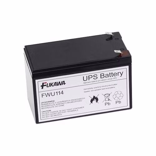FUKAWA olověná baterie FWU114 do UPS APC/ náhrada za RBC114