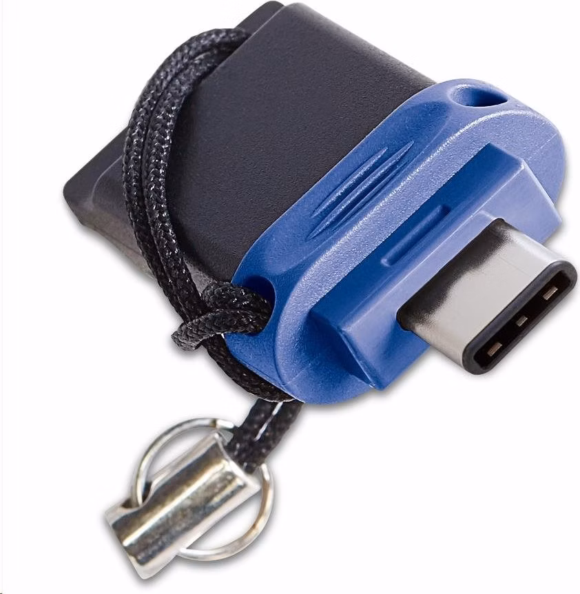 VERBATIM Flash disk 32 GB Store 'n' Go Dual Drive USB 3.0/USB Type-C, modrá