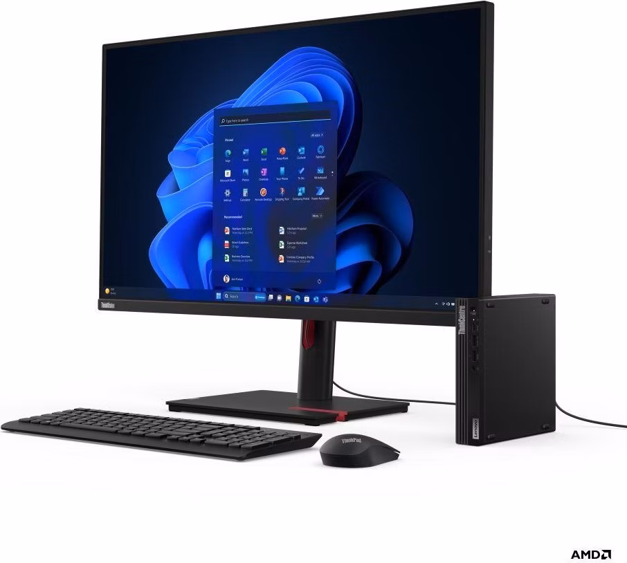 LENOVO PC ThinkCentre M75q G5 Tiny - Ryzen5 8500GE,16GB,512SSD,noDVD,WiFi,BT,W11P, 5let onsite