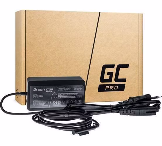 Green Cell PRO 1706 65W 15V 4A Charger Adapter for Microsoft Surface Laptop, Pro, Book, Go
