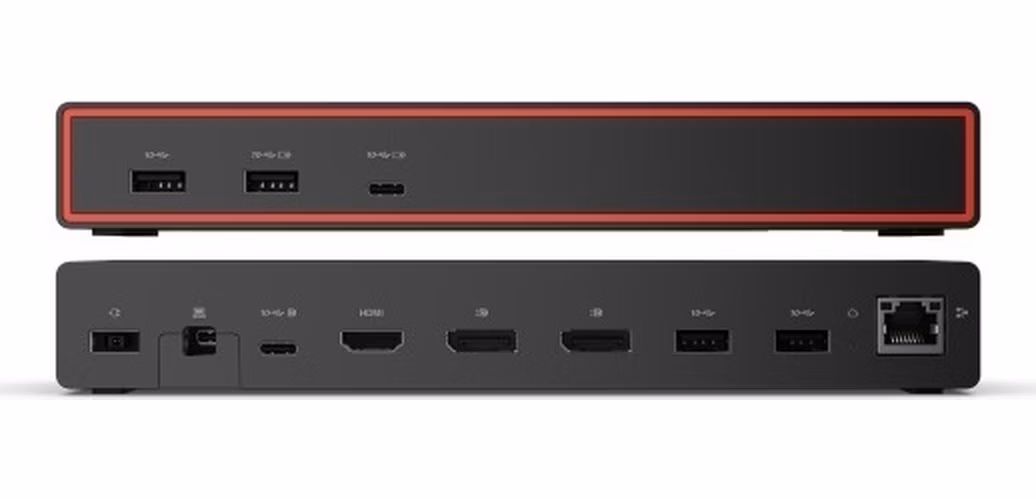 Lenovo ThinkPad USB4 Smart Dock 5500 - PD65W (2x DP, 1x HDMI, 1x RJ45, 2x USB-C,4x USB) max 4x LCD