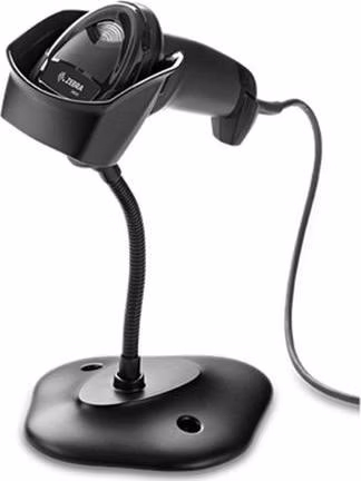 Zebra/Motorola čtečka DS2208, 2D, USB kabel, stojan, USB-HID
