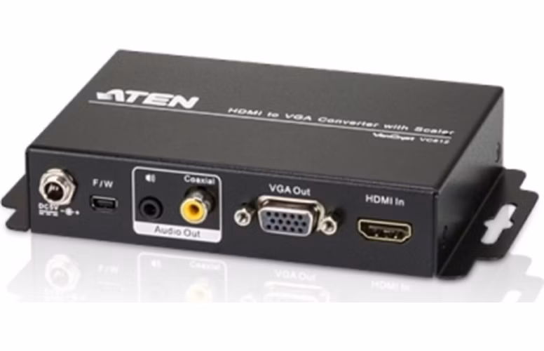 ATEN VC812-AT-G HDMI TO VGA CONVERTER W/SCALER W/EU ADP