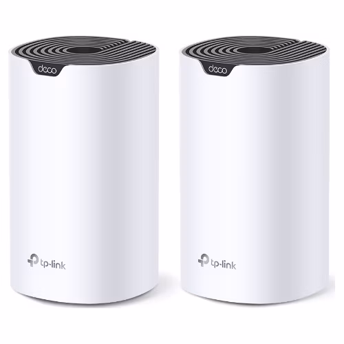 TP-Link Deco S7(2-pack) - Mesh systém AC1900 s Wi-Fi pro celoplošné pokrytí domácnosti, 3x Gigabit WAN/LAN