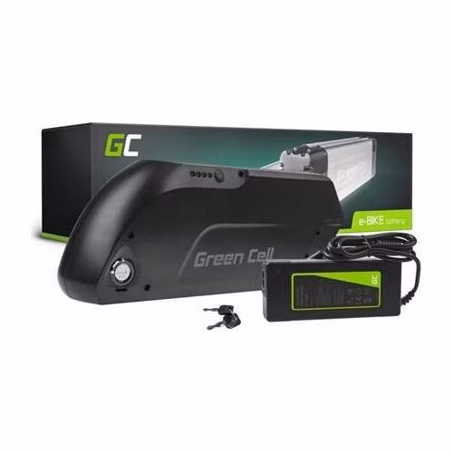 Green Cell Baterie pro elektrokolo 36V 15.6Ah 562Wh spodní trubka Ebike GX16-2P s nabíječkou