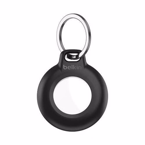 Belkin Bezpečné pouzdro na AirTag s vodotěsný přívěskem na klíče – černé