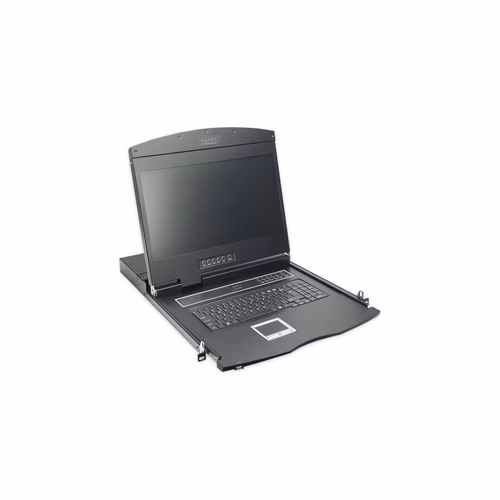 DIGITUS Digitus modularizovaná TFT konzole 48,3 cm (19 ") bez klávesnice, bez modulu KVM RAL 9005 černá barva