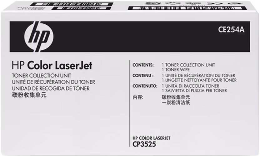 HP LaserJet CP3525 Toner Collection Unit Contains 1 HP LaserJet CP3525/CM3530 mfp Toner Collection Unit with approximat
