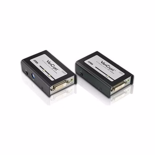 ATEN VE-600A DVI video extender na prodloužení DVI a audio signálu 60m přes 2 kabely Cat. 5