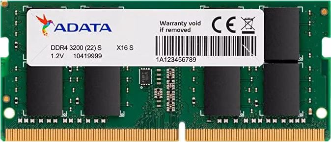 Adata/SO-DIMM DDR4/8GB/3200MHz/CL22/1x8GB