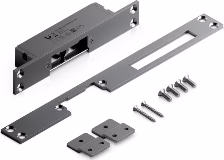ROZBALENÉ - Ubiquiti UniFi Access Fail-Secure Strike Lock - Elektrický zámek pro UniFi Access hub, 8mm, Fail-Secure, 12V ...